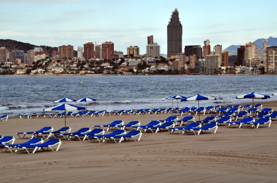 La Playa de Poniente di Benidorm